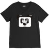 panda pixel V-Neck Tee