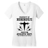 Property Of Honnouji Athletics Dept. Women's V-Neck T-Shirt