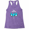 shit happens Racerback Tank