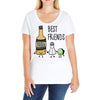 tequila   best friends Ladies Curvy T-Shirt