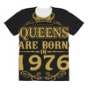 queens are born in 1976 All Over Women's T-shirt