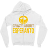 crazy about esperanto Zipper Hoodie