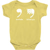 apostrophe catastrophe Baby Onesie