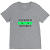 i'm just waiting for aliens to abduct me V-Neck Tee