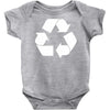 recycle symbol Baby Bodysuit