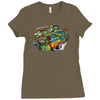 rad fink Ladies Fitted T-Shirt