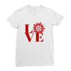Supernatural Love Ladies Fitted T-Shirt