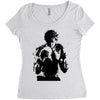 rocky balboa Women's Triblend Scoop T-shirt