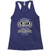 vintage quality without compromise 1977 aged to perfection Racerback Tank