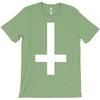 wasted youth inverted cross indie geek swag funny T-Shirt