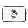 who loves poodle Laptop sleeve