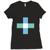 plus minus Ladies Fitted T-Shirt