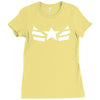 marvel mens costume uniform super hero captain america Ladies Fitted T-Shirt