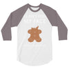 i can't feel my face 3/4 Sleeve Shirt