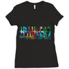 jake paulers cool colors Ladies Fitted T-Shirt