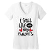 I Still Live With My Parents Women's V-Neck T-Shirt