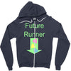 future runner Zipper Hoodie