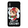 let it snow iPhoneX