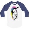 rainbow girl 3/4 Sleeve Shirt
