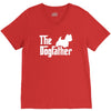 the dogfather west highland white V-Neck Tee