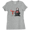 my hungry neighbor Ladies Fitted T-Shirt