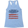 us flag Racerback Tank