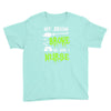 my broom broke! so now i nurse Youth Tee