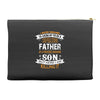 Super Cool Father Of A Freaking Awesome Son Accessory Pouches
