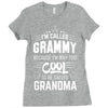 I Am Called Grammy... Ladies Fitted T-Shirt