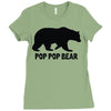 pop pop Ladies Fitted T-Shirt