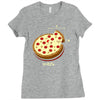 pizza Ladies Fitted T-Shirt