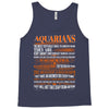 Aquarians Difficult Ones To Understand Zodiac Tees Tank Top