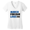 March For Our Lives Women's V-Neck T-Shirt