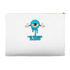 monster eye blue Accessory Pouches