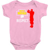 respect batle royal gaming Baby Bodysuit
