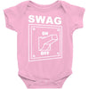 swag switched on Baby Onesie
