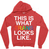 This Is What Trans Looks Like Zipper Hoodie