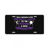 I Love Someone with Pancreatic Cancer to The Moon and Back to Infinity License Plate