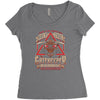 get over here! Women's Triblend Scoop T-shirt