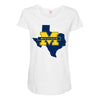 texas for michigan - limited edition Maternity Scoop Neck T-shirt