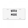 bos mode License Plate