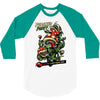 piranha party 3/4 Sleeve Shirt