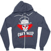 can't sleep clowns will eat me Zipper Hoodie