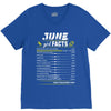 June Girl Facts Cancer V-Neck Tee