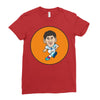 messi  kids Ladies Fitted T-Shirt