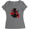 Wolwerine Women's Triblend Scoop T-shirt