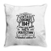 Vintage 1947 Throw Pillow