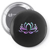 hologram lotus Pin-back button