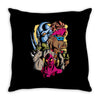 mean team Throw Pillow