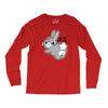 kiss my soft ass Long Sleeve Shirts